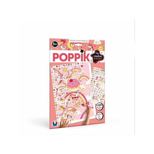Póster Adhesivos - unicornio