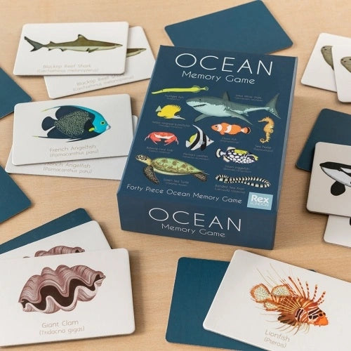 Jogo da memória  - Oceano