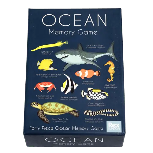 Jogo da memória  - Oceano