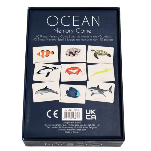Jogo da memória  - Oceano
