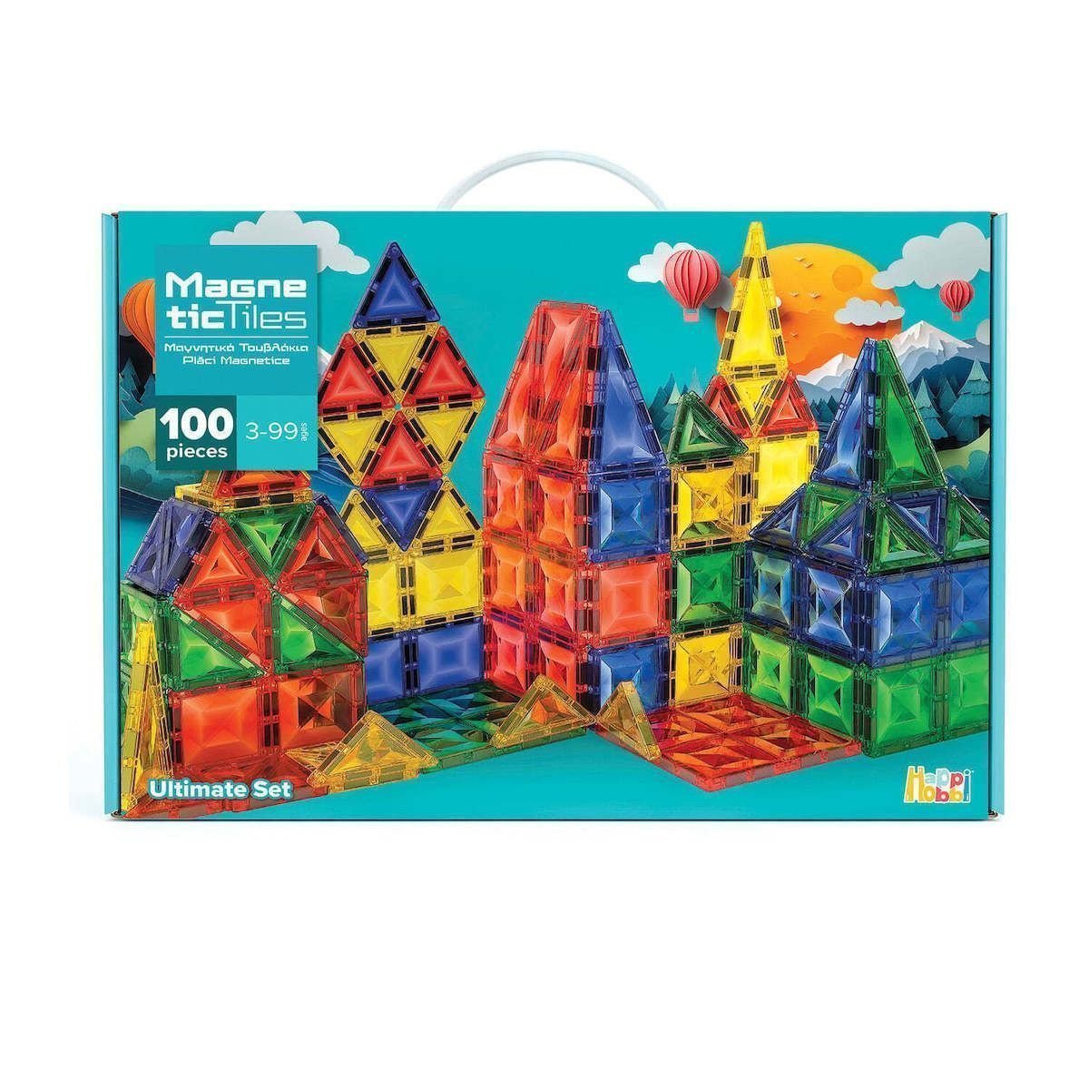 Blocos Magnéticos 100pçs