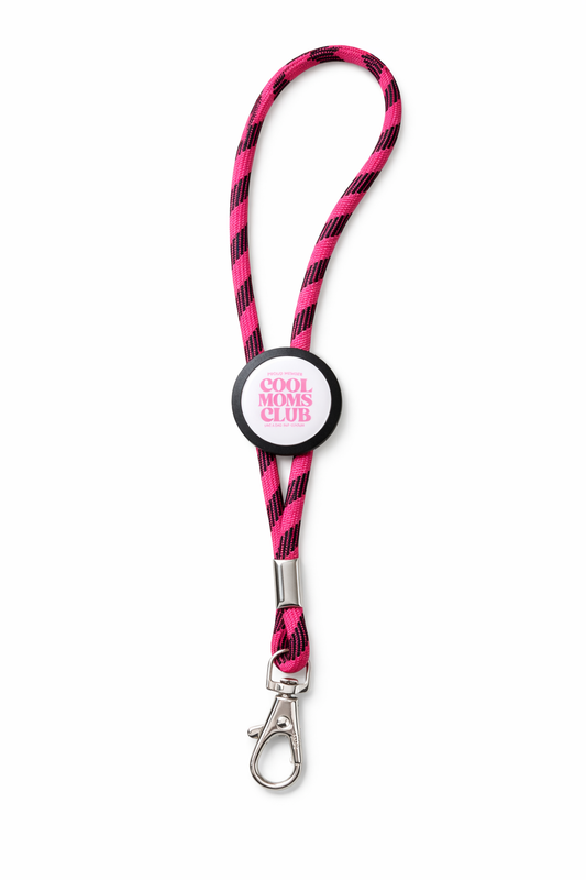 Fita/lanyard porta chaves ou cartões cool mom clubs