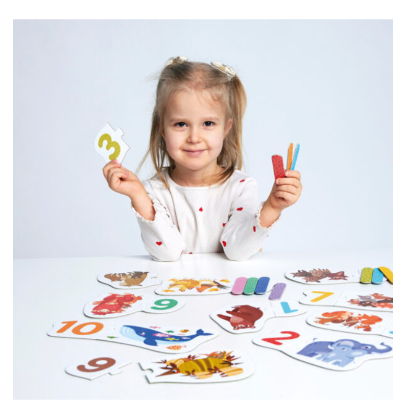 Puzzle + Números