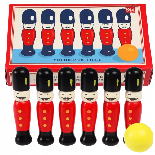 Bowling de madeira -  Soldado