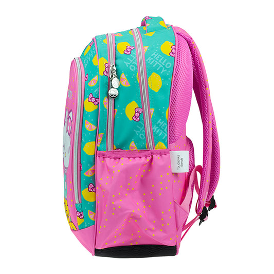 Mochila Escolar - Hello Kitty Limonada