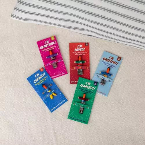 Boneca da preocupação - Afirmações pessoais