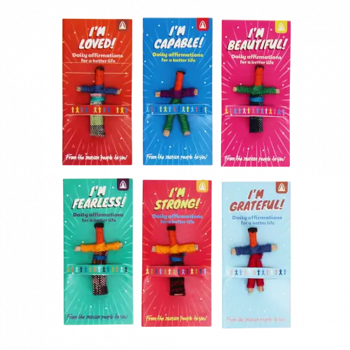 Boneca da preocupação - Afirmações pessoais