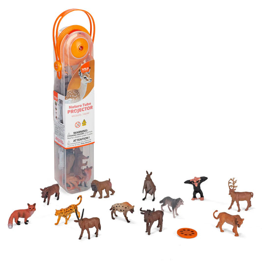 Projetor de Tubo da Natureza -  Vida Selvagem - 28 cm