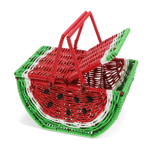 Cesta de piquenique de frutas - Melancia