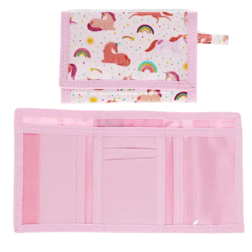 Carteira infantil Unicornio