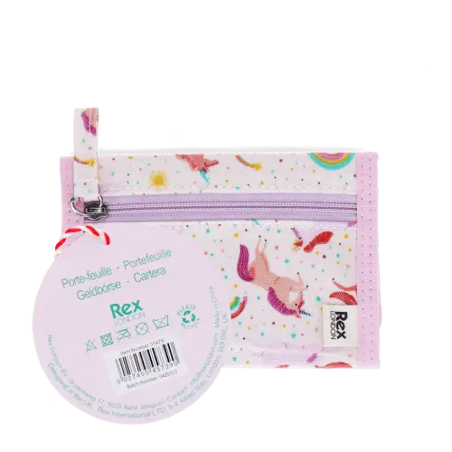 Carteira infantil Unicornio