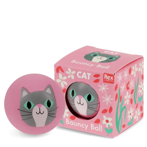 Bola Saltitona - Gato Rosa