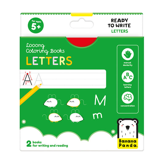 Looong Coloring Book +5Anos - Pronto para escrever cartas