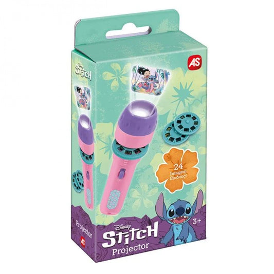 Mini Projetor c/ 24 Imagens – Lilo & Stitch