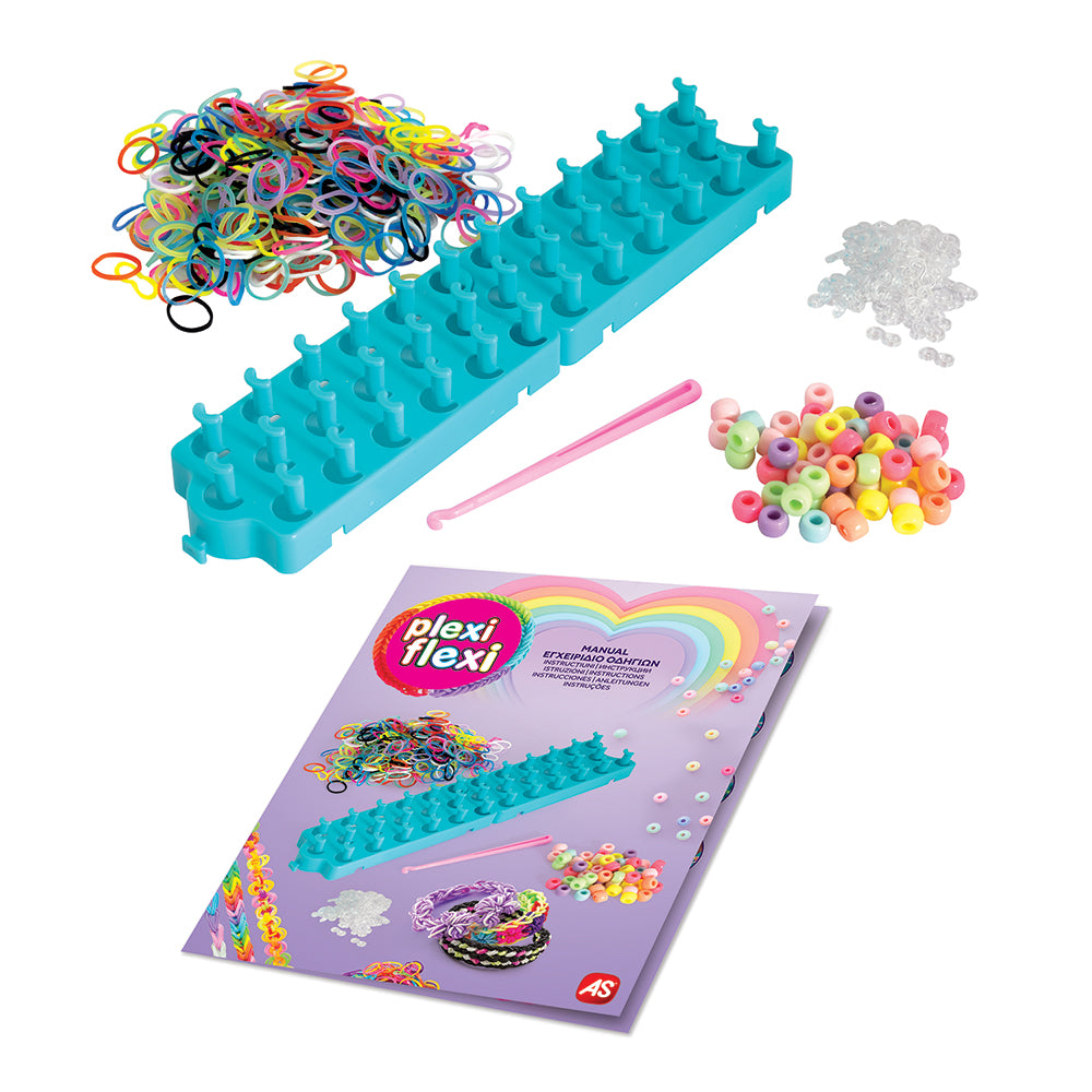 Kit para fazer Pulseiras c/elasticos