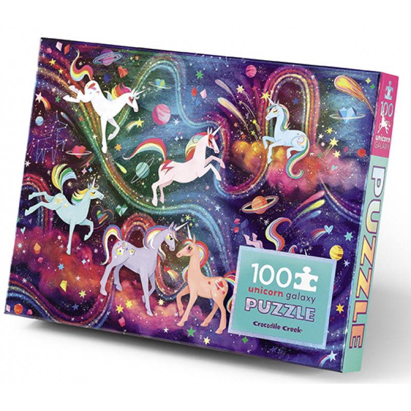 Puzzle 100pc holographic/unicorn galaxy