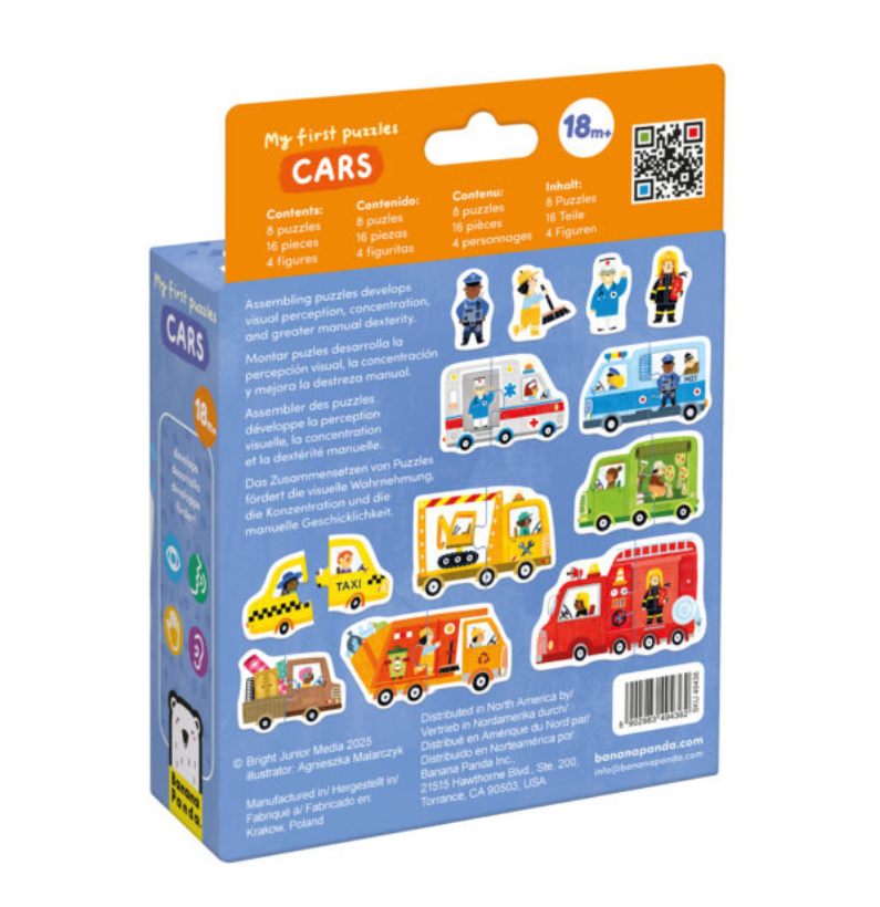 O meu Primeiro Puzzle +18m - Carros