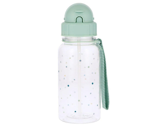 Botella de Plástico - Dots Sage 