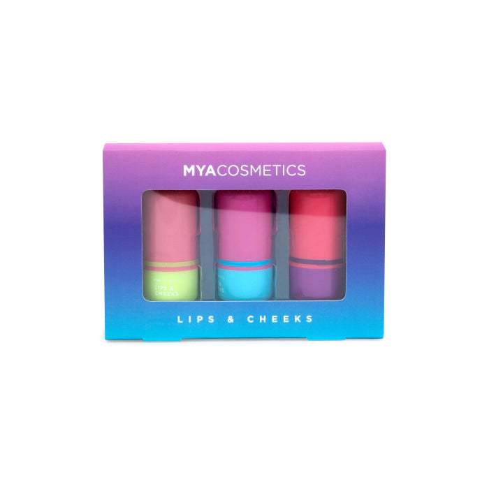Kit de 3 Blush + Lábios