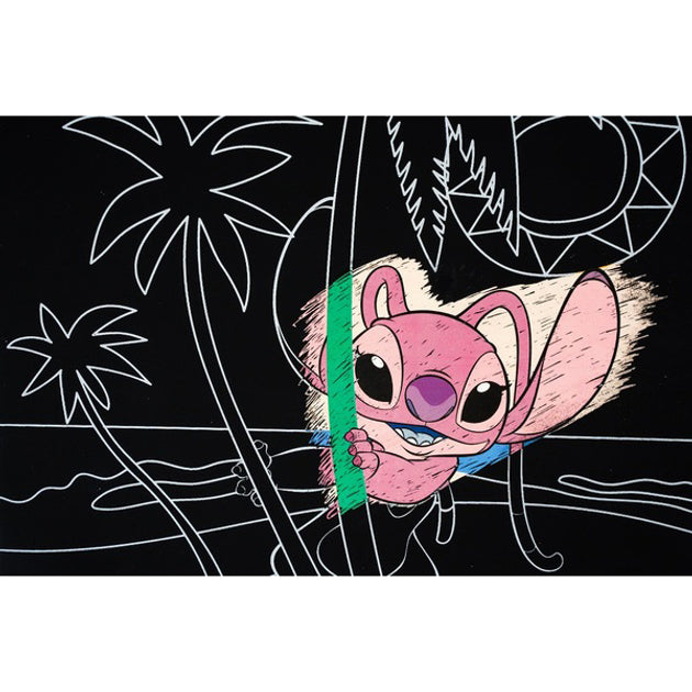 Lilo & Stitch- livro para raspar