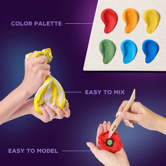 Okto Arte Sensorial Wood & Craft - Flowers Freedom