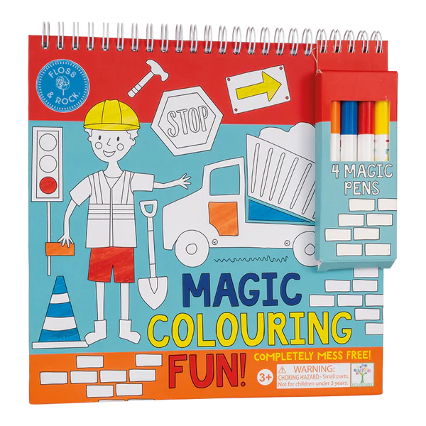 Magic Colouring Fun - Construction