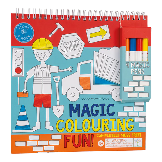 Magic Colouring Fun - Construction