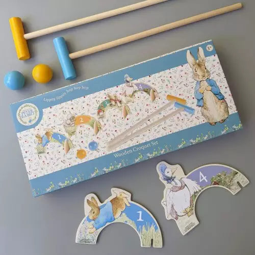 Jogo Croquet em madeira - Peter Rabbit