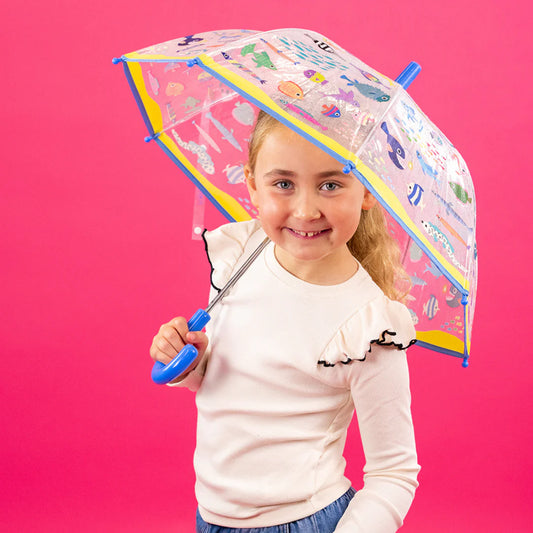 Guarda-chuva que muda de cor - Oceano