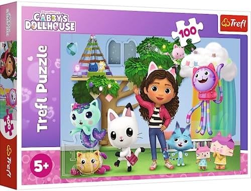 Puzzles 100 Pcs Gabby's Dollhouse