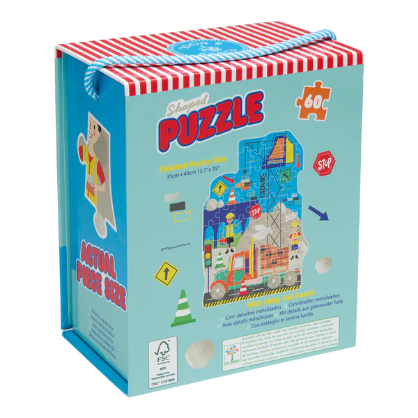 Puzzle 60 peças - Construção