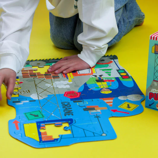 Puzzle 60 peças - Construção