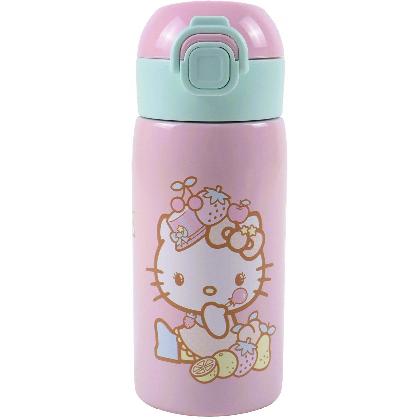 Garrafa Inox 500ml com palhinha - Hello Kitty