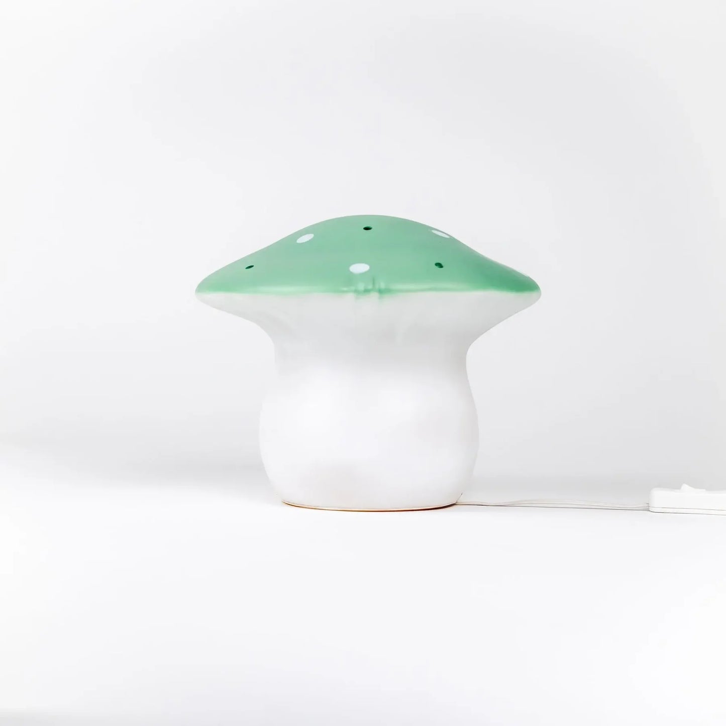 Lámpara Seta Mediana Verde Almendra