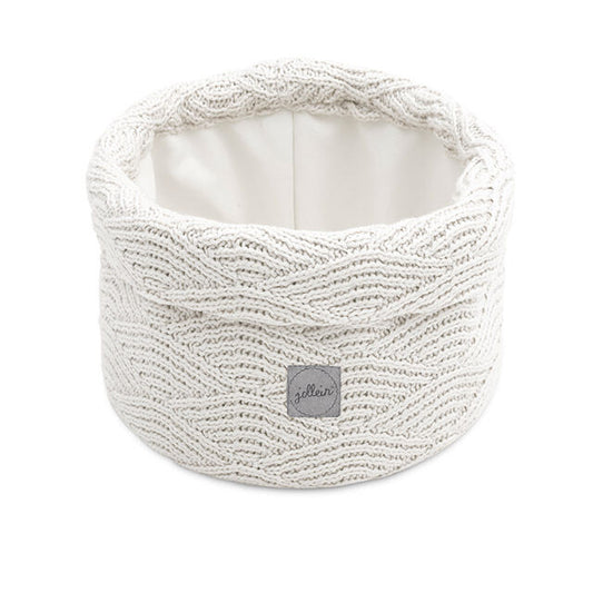 Cesta de almacenamiento - blanco crema