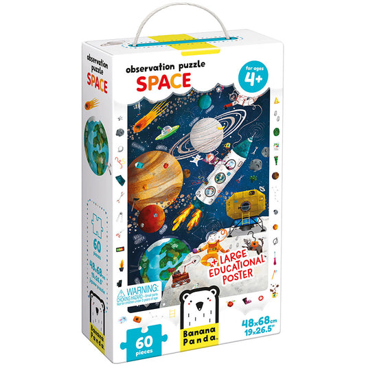 Observation Puzzle Space Banana Panda