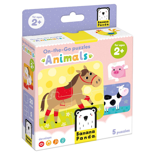 On The Go Puzzles Animals +2