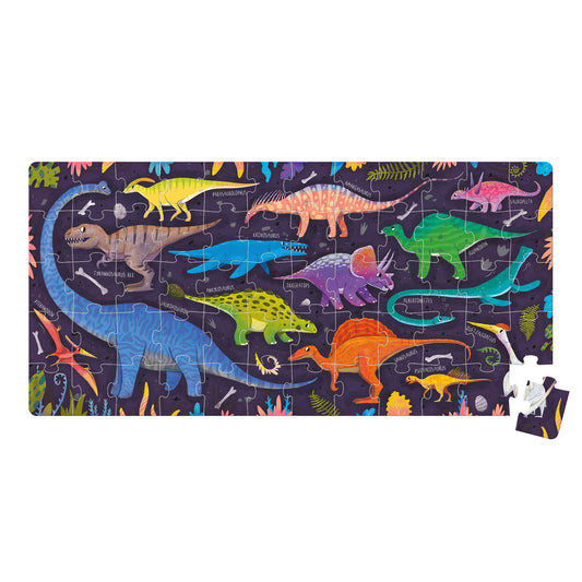 Me encanta el rompecabezas de los dinosaurios.