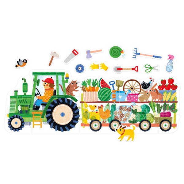 Puzzle Interativo Trator