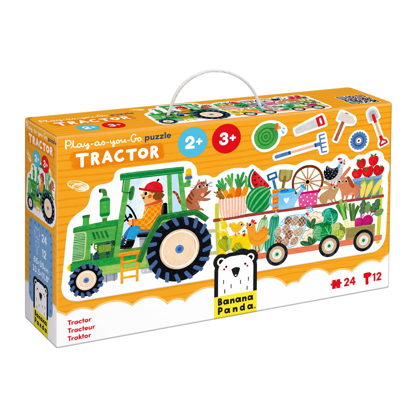Puzzle Interativo Trator