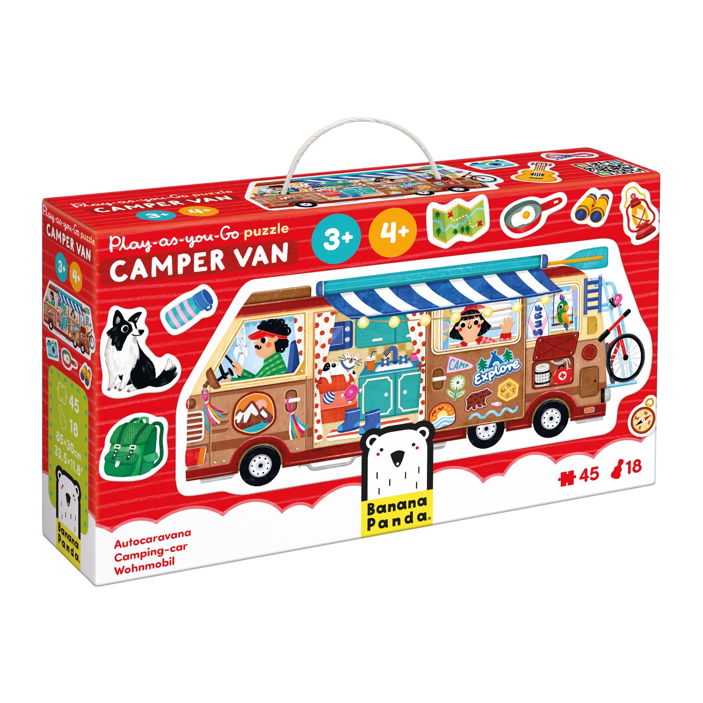Puzzle  interativo Autocaravana