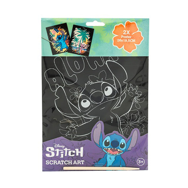 Lilo & Stitch- livro para raspar