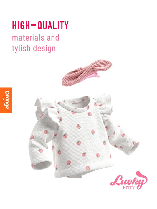 Roupa para Lucky Kitty - Vintage Rose