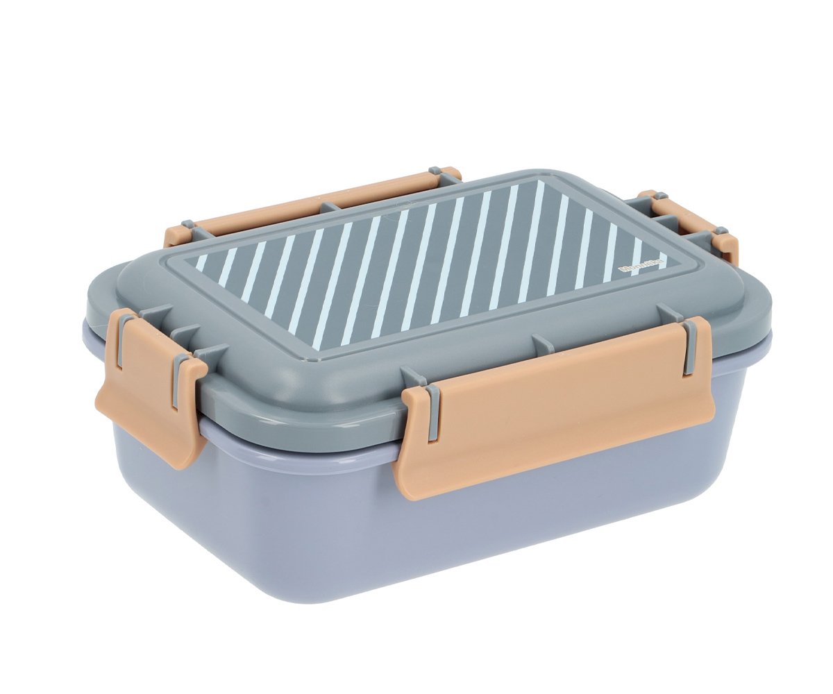 Lancheira Bento Stripes Blues