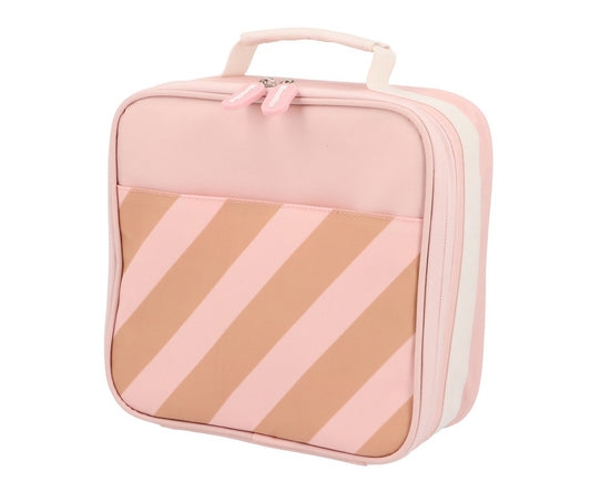 Lancheira Térmica Rígida Big Stripes Pink