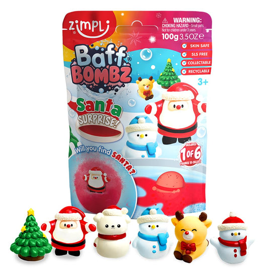 Baff Bombz Santa Surprise c/ figura