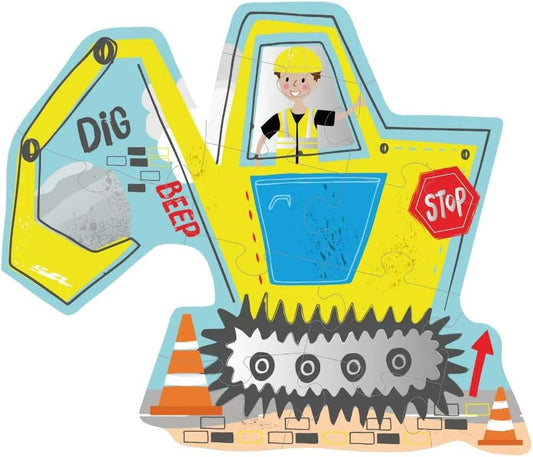 Puzzle 20 Peças - Construção