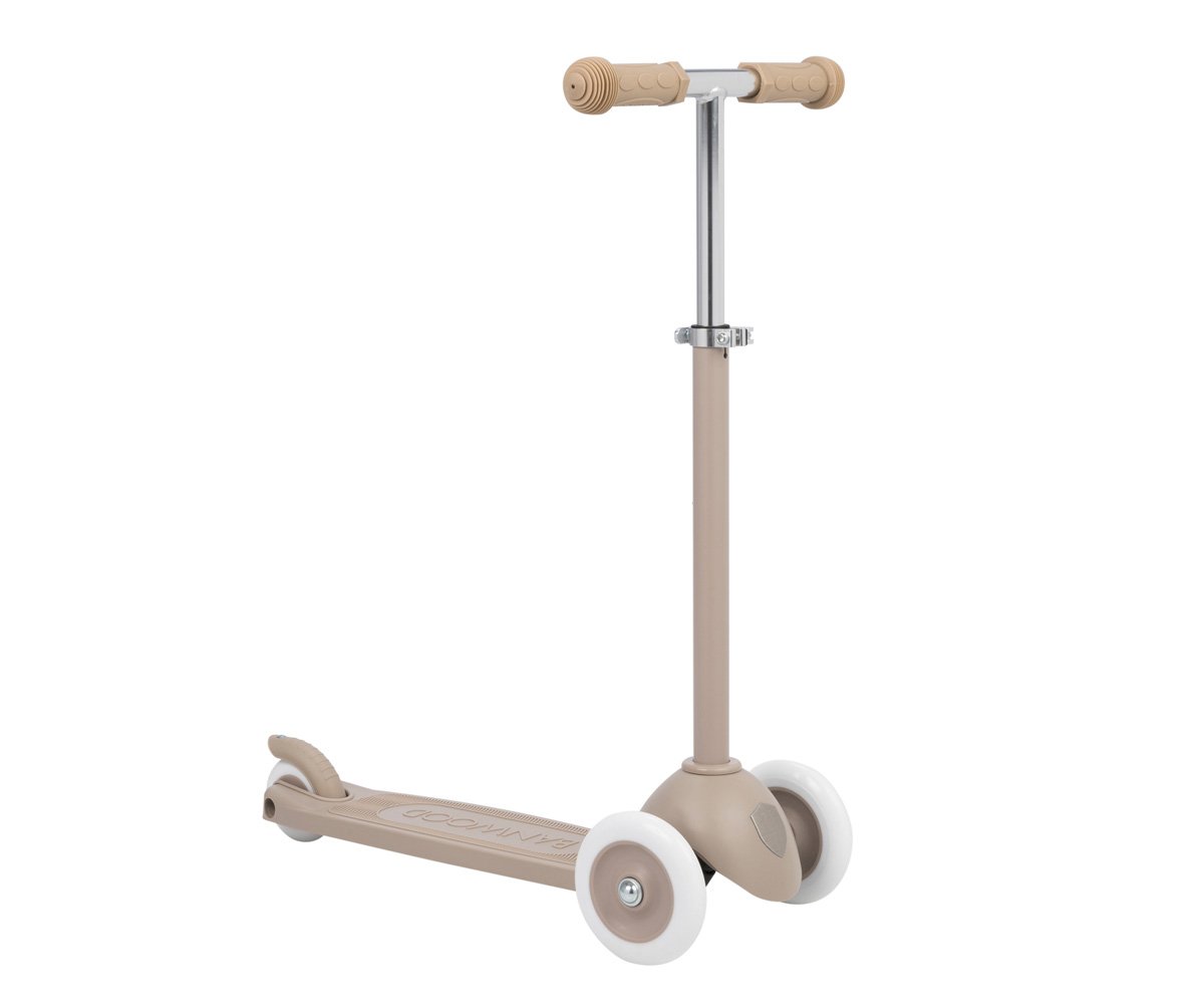 Trotinete Eco Banwood + Cesta Pin & Ride Sand
