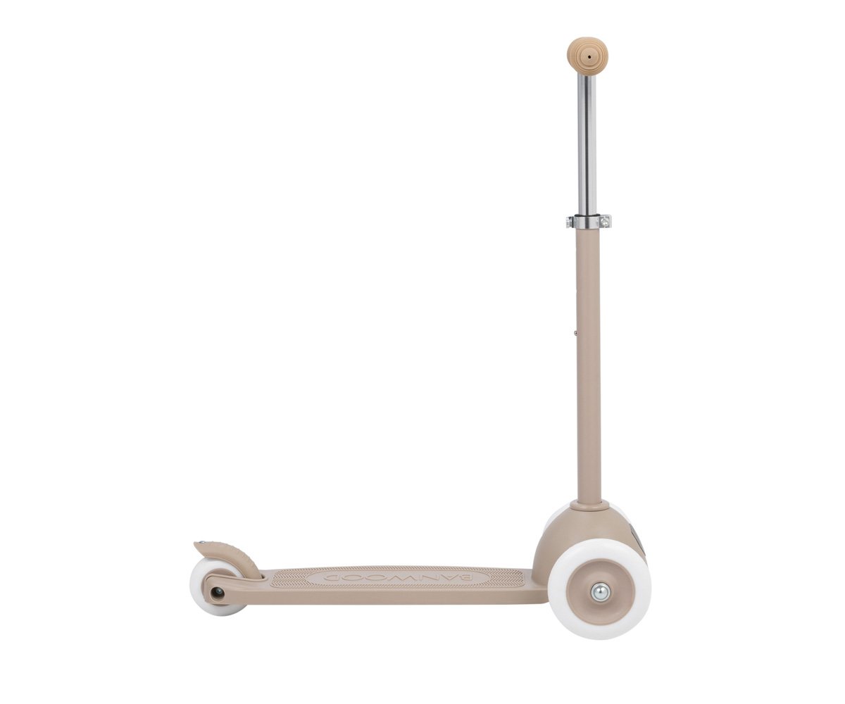 Trotinete Eco Banwood + Cesta Pin & Ride Sand