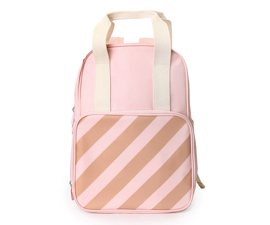 Mochila Escolar Scout Stripes Apricot